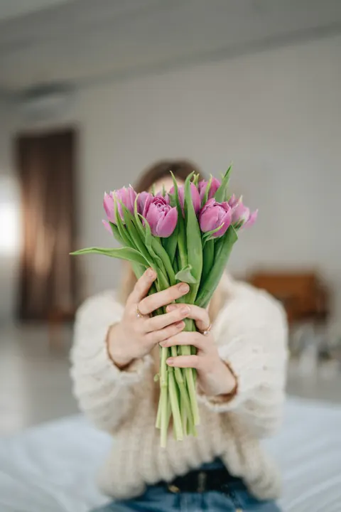 Розовые тюльпаны, 25 шт.